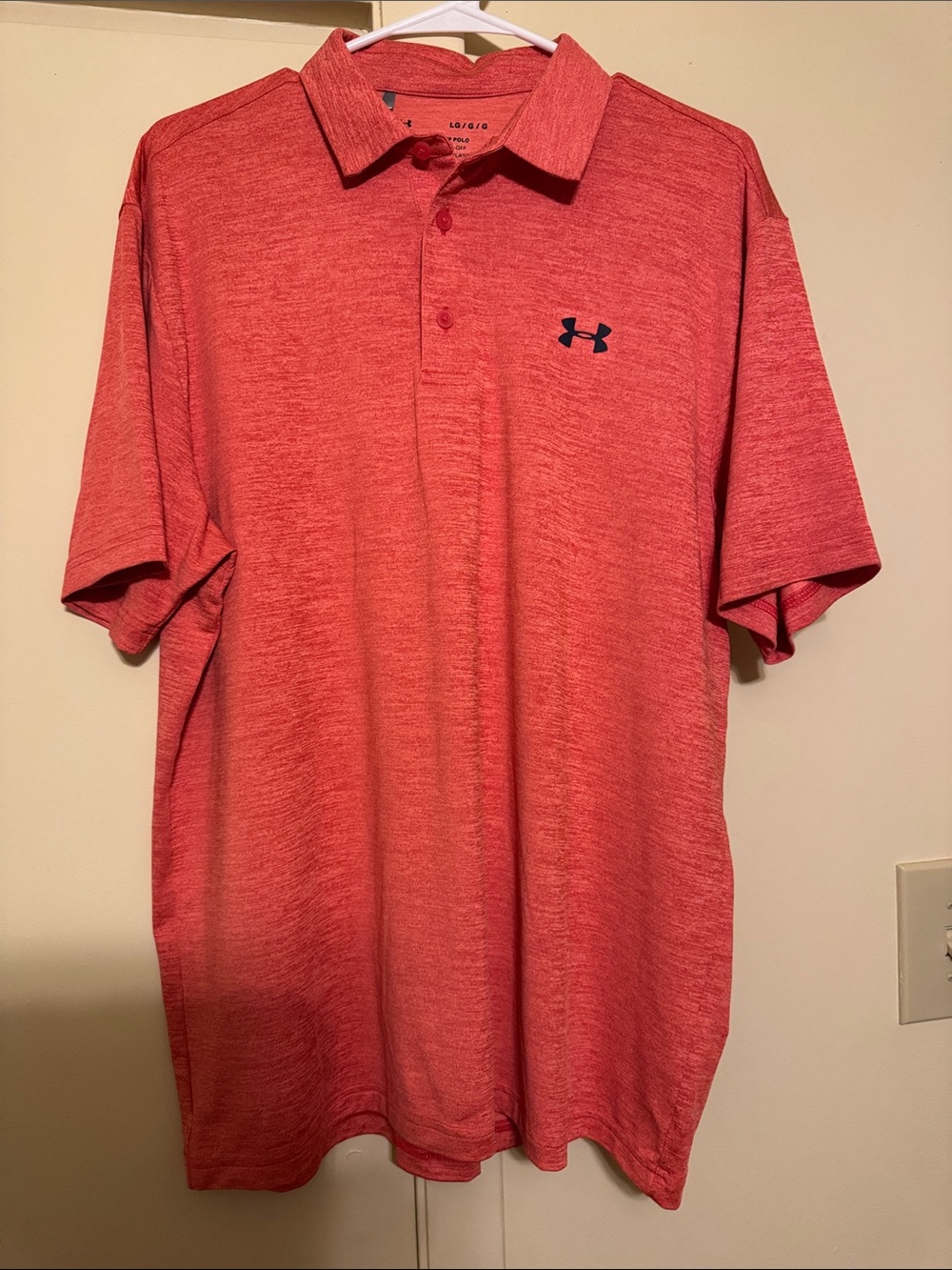 Under Armour Men’s Coral Polo with Logo